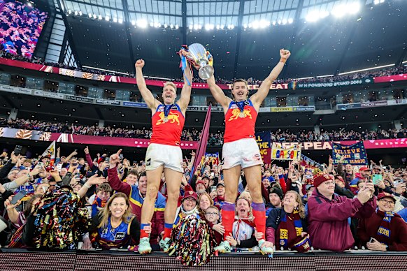 Brisbane win AFL grand final and clinch three-peat.
