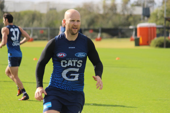 Gary Ablett is hoping to rejoin his Cats teammtes on September 4.