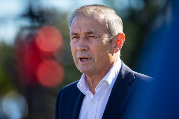 WA Premier Roger Cook last week.