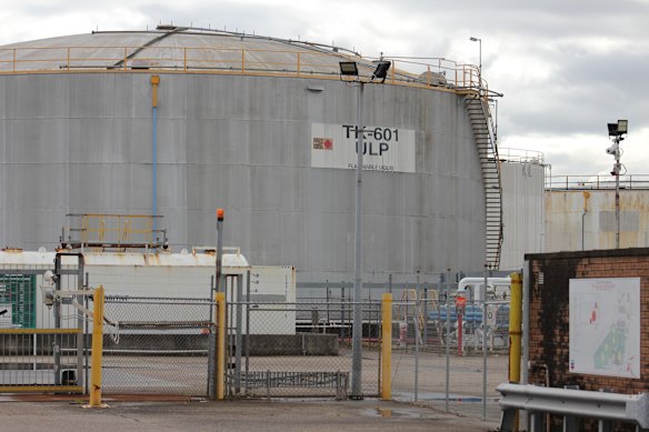 The Chevron site at 23 Theodore Street in Eagle Farm, Brisbane. 