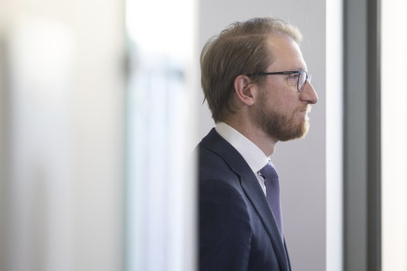 Liberal frontbencher James Paterson.