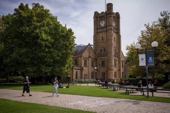 S&P Global Ratings has warned of a multi-year upheaval for Australian universities.