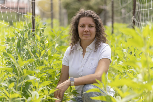 Dr Anastasia Volkova, chief executive of Regrow Ag, founded the company in Sydney and recently raised $50 million in a Series B capital raise.