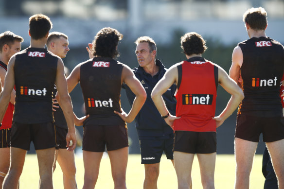 Hawks coach Alastair Clarkson still has the passion.