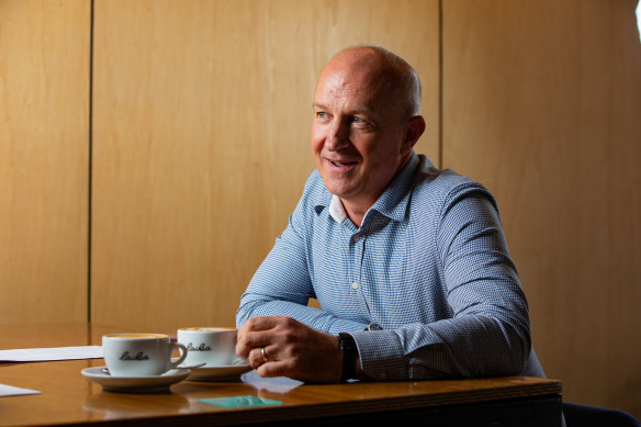 St John WA chief executive Kevin Brown in Lathlain.