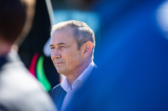 Premier Roger Cook. 