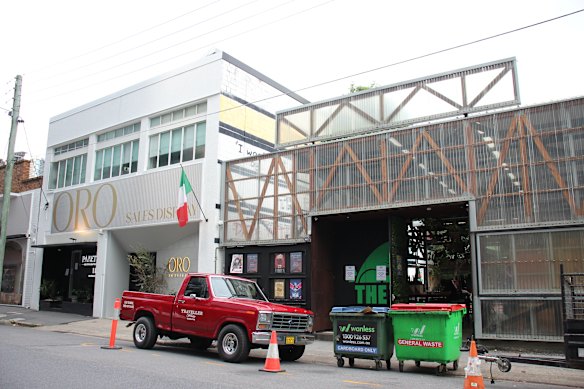 The project is located next door to music venue The Triffid, which is heading to court to have its design plans changed. 