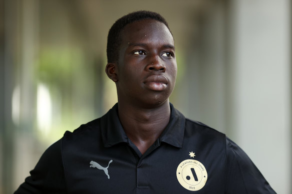 Garang Kuol’s days in the A-League Men with the Central Coast Mariners are numbered.