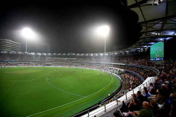 Brisbane had plenty of fans in the stands at the Gabba by the end of the season.