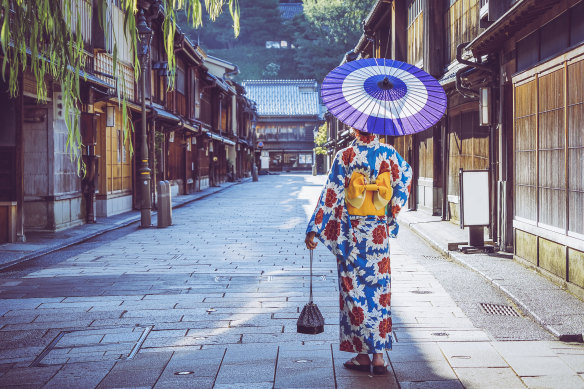 Visitors to Japan rarely diverge from the beaten track to cities such as Kanazawa.