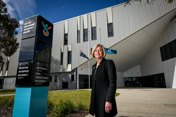Greater Shepparton Secondary College principal Barbara O’Brien.