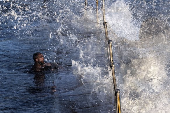 Warmer ocean temperatures are expected to lead to more intense weather systems.