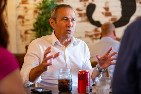 WA Premier Roger Cook. 