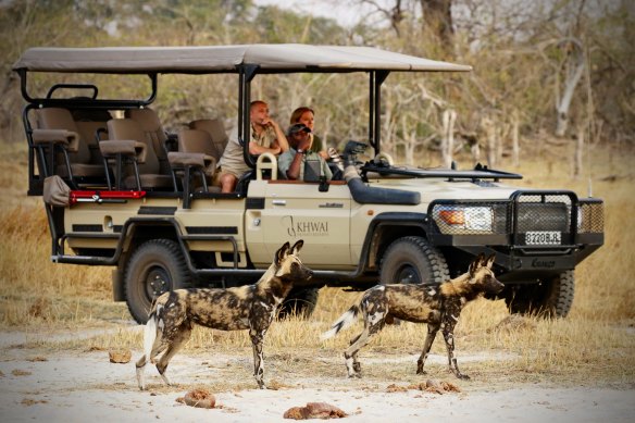 Hyena Pan Safari Camp, Botswana.