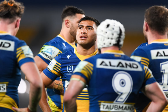 Two more years ... Will Penisini will stay at Parramatta until the end of 2025.