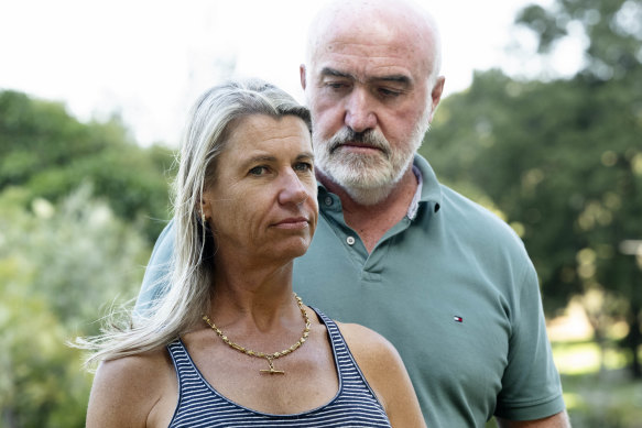 Barlow and husband Laurence only found out her attacker was up for parole through unofficial whispers.