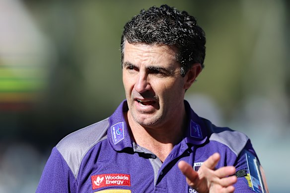 Fremantle’s highly-regarded assistant coach Jaymie Graham.