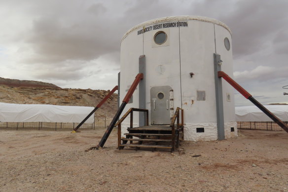 The “tin can” Mars Desert Research Station.