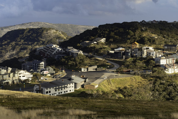 Mount Hotham Village.