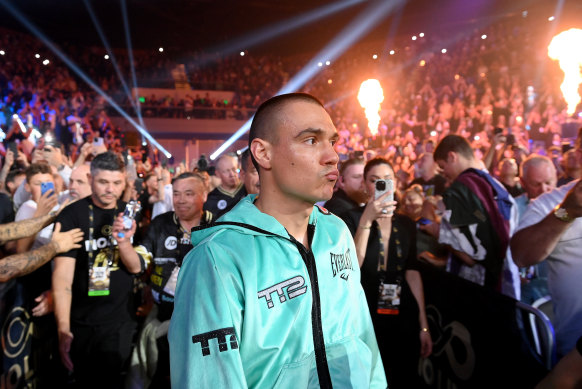 Tim Tszyu won’t be fighting in Las Vegas on the NRL weekend.