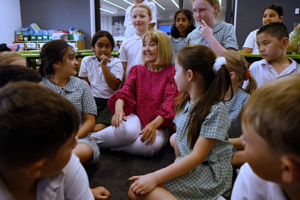 Principal at St Ives North Public, Christine Taylor, changed teaching practices at her school eight years ago.