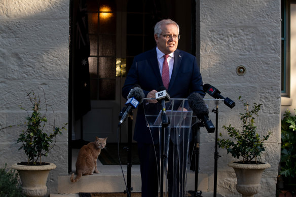 Prime Minister Scott Morrison on Friday.