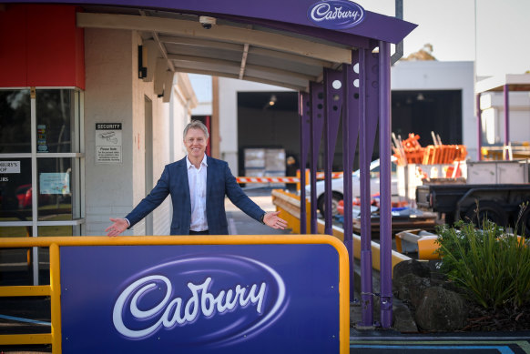 The Mondelez factory makes Cadbury and The Natural Confectionery Company products.