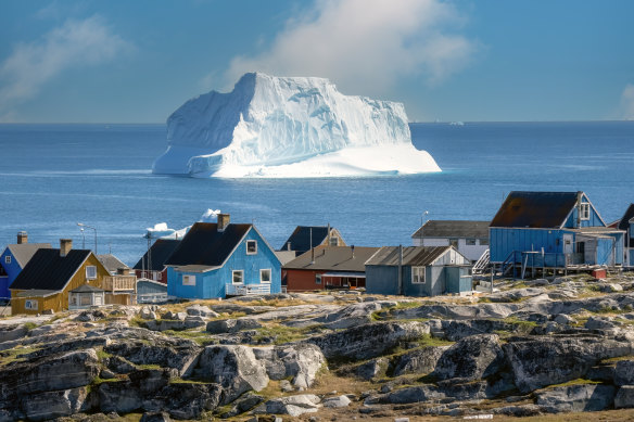 There’s not much cooler than icebergs drifting along the south coast of Disko Island.