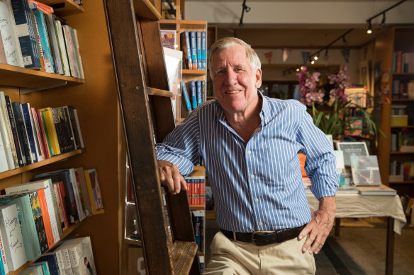 Former New York Times journalist, Ray Bonner, one of the new owners of Bookoccino, in Avalon.