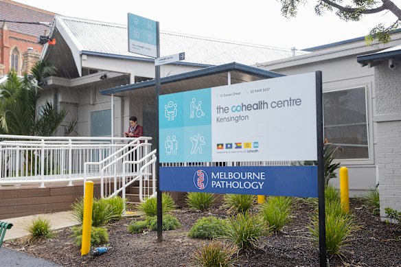 The cohealth clinic in Kensington.