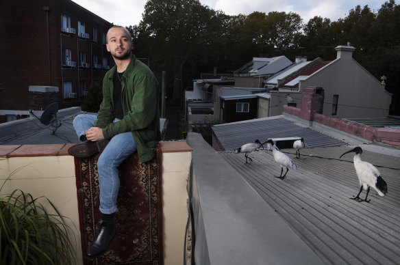 Murray Gatt, 23, grew up in the Blue Mountains but now lives in the inner city.