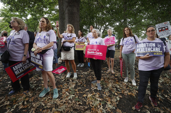 Women are expected to come out in force in the midterms, following the Supreme Court ruling to roll back abortion protections in federal law.
