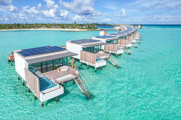 The villas at SO/ Maldives.
