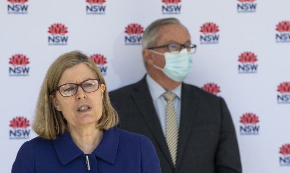 NSW Chief Health Officer Dr Kerry Chant on Tuesday.