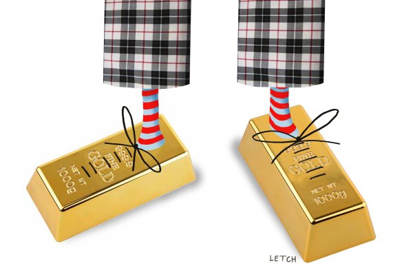 Though they don’t produce an income, your gold assets could still be weighing down your pension.