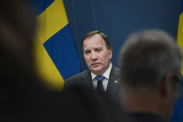 Sweden's Prime Minister Stefan Lofven.