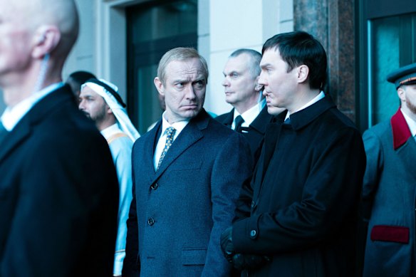 Jude Law is convincing as Vladimir Putin.