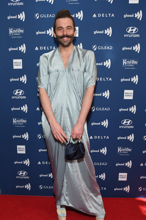 Queer Eye's Jonathan Van Ness at the 30th Annual GLAAD Media Awards in 2019.