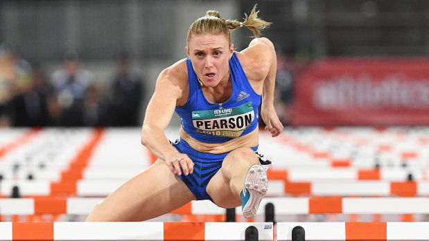 Red-hot favourite: Sally Pearson.