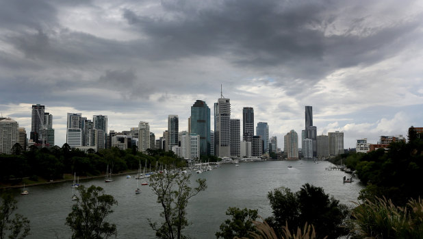 Severe storms were forecast to hit south-east Queensland over the coming three days.