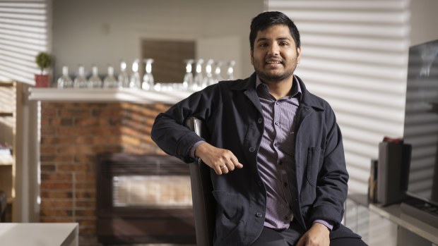 The pandemic changed the learning experience for Girish Gupta in Melbourne. 