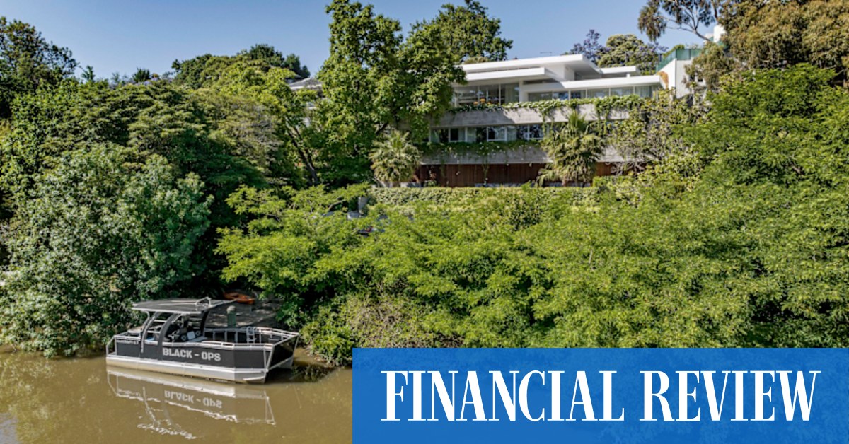 Melbourne luxury property: Music promoter Richie McNeill's $25m riverside Toorak mansion hits the market - Vimarsana News