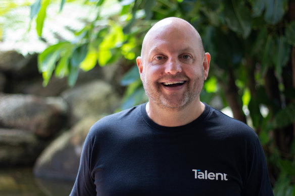 CEO of Talent International Mark Nielsen.