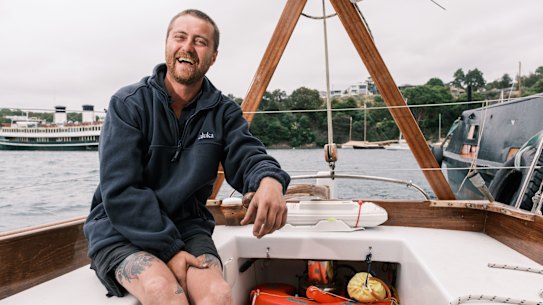 Peter Langman will do the Sydney to Hobart this year on the race’s smallest boat, Maluka.