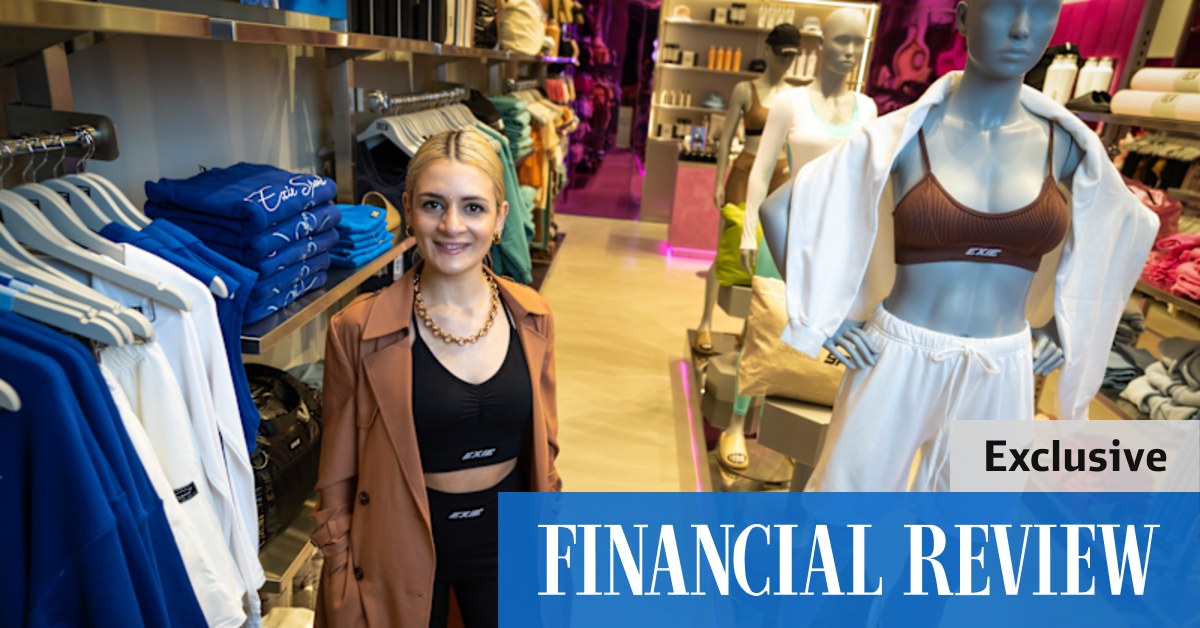 Accent S New Activewear Brand Exie Opens Two Stores In Melbourne
