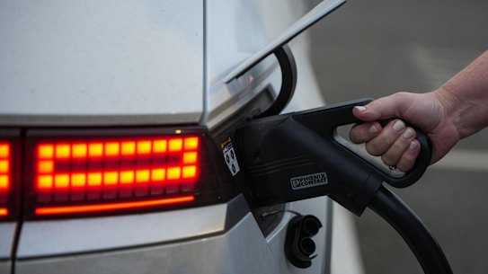 Automakers and financiers say EV sales are rising due to increases in gasoline prices.
