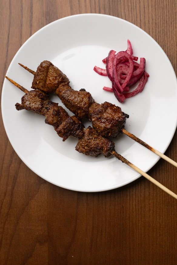 Must order: Lamb with sesame-cumin dukkah.
