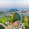 Da Nang’s Marble Mountains and coast.
