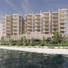 A digital render of the planned building at 16 Bright Place, Birtinya.