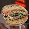 Baba's muffuletta.